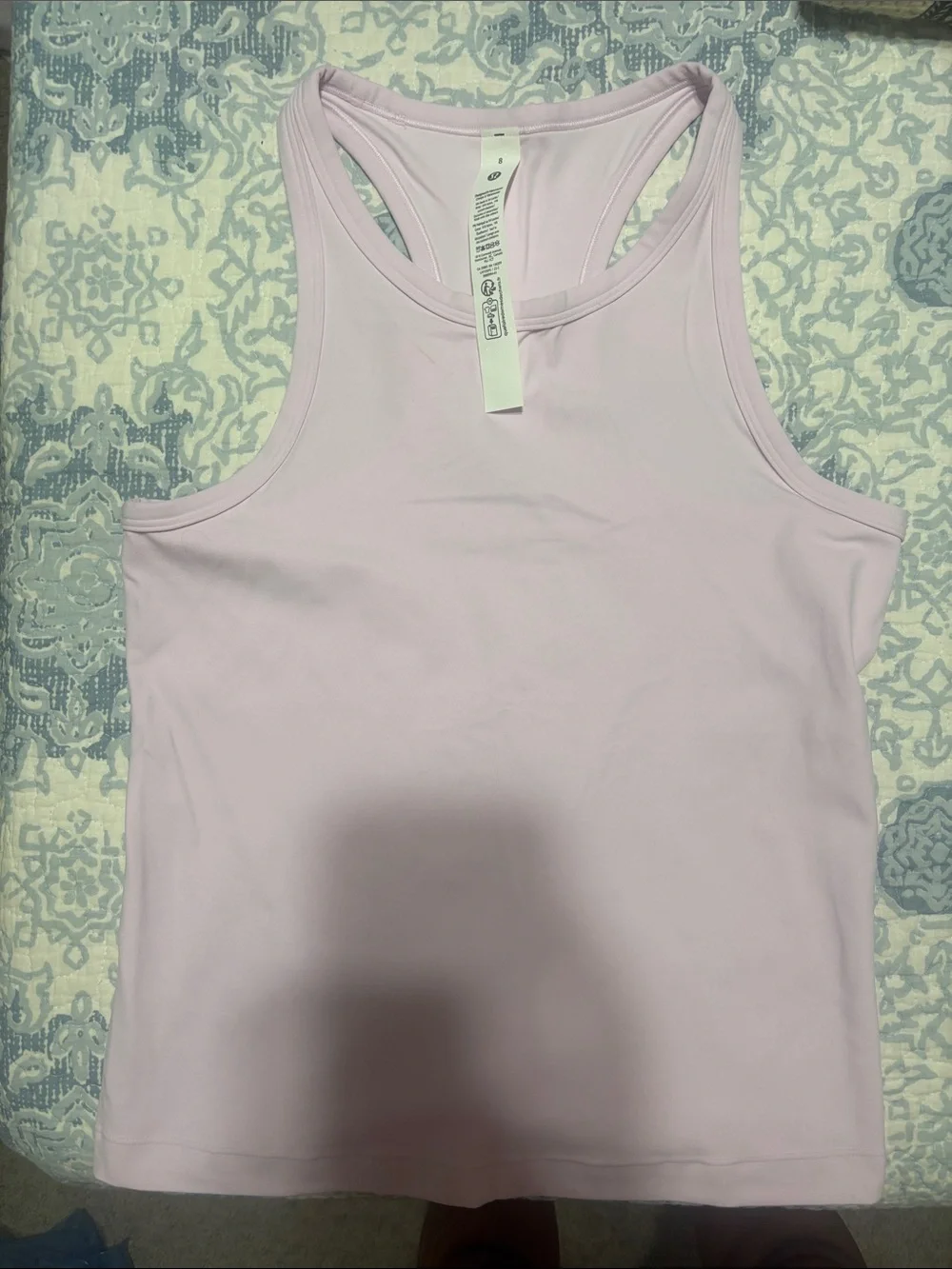 lululemon athletica Light Pink Racerback Tank